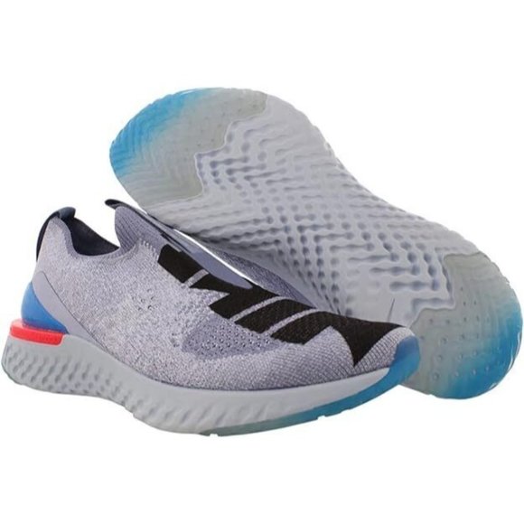 Nike Epic Phantom React Flyknit GS Indigo Fog Kid's Sneakers Size 6Y NO BOX - Picture 5 of 5